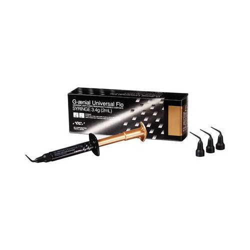 GC 004627 G-aenial Universal Flo Flowable Dental Composite C3 3.4 Gm 004210 GC 004627 G-aenial Universal Flo Flowable Dental Composite C3 3.4 Gm 004210